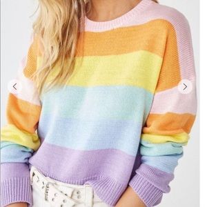 Multi Colored Knit Sweater